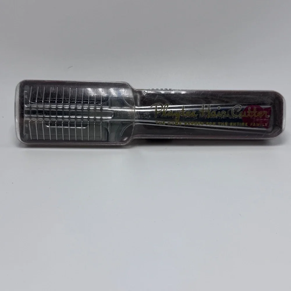 Vintage Playtex Hair Cutter Home Barber For The Entire family Original Container